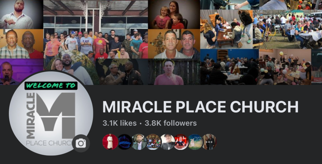 Miracle Place Church Facebook page